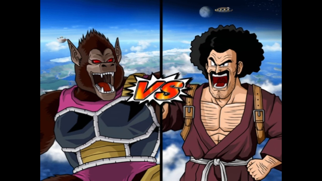 Rd1M1: Great Ape Fasha vs Hercule (Dragon Ball Budokai Tenkaichi 3 MEGA Tournament)