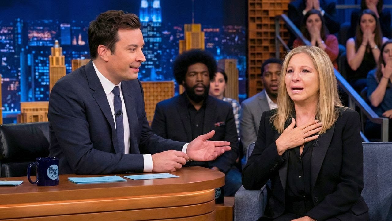 Jimmy Fallon IN TEARS When Barbra Streisand Suddenly Falls Silent After Hearing This Name