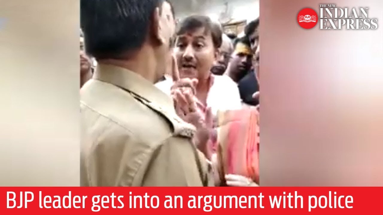India Elections 2019: Kanpur's BJP mayor gets into an argument with cops