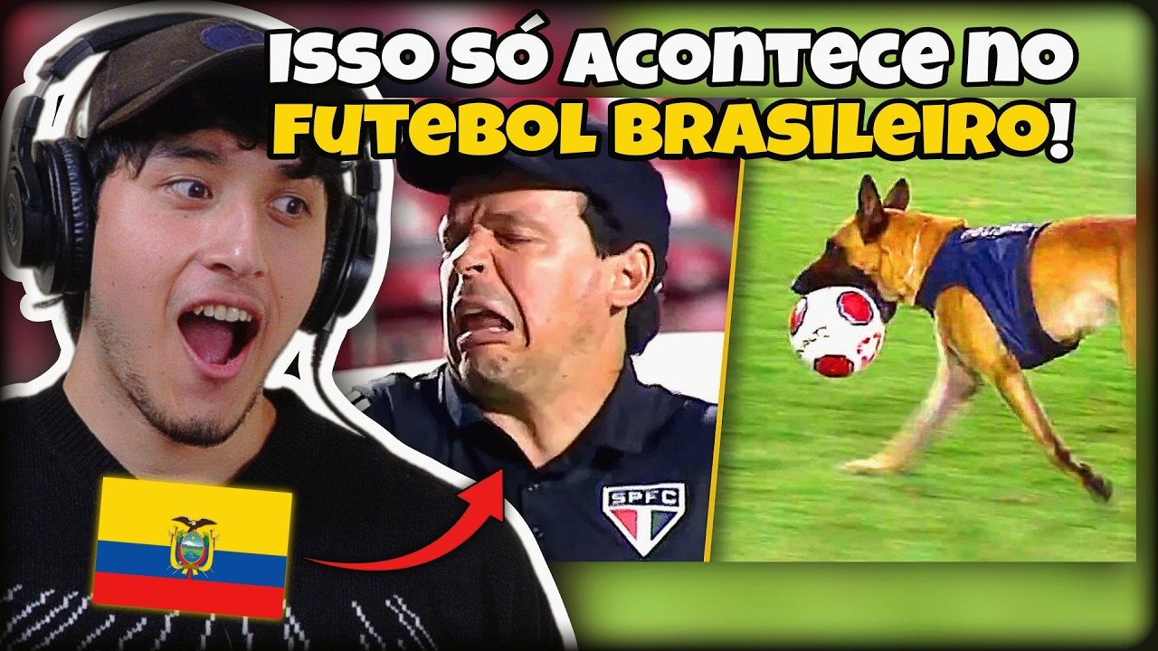 GRINGOS REAGEM AS LOUCURAS DO FUTEBOL BRASILEIRO PARTE 2