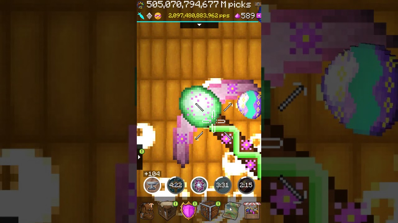Pickcrafter fast prestige with Egg Tech Pickaxe