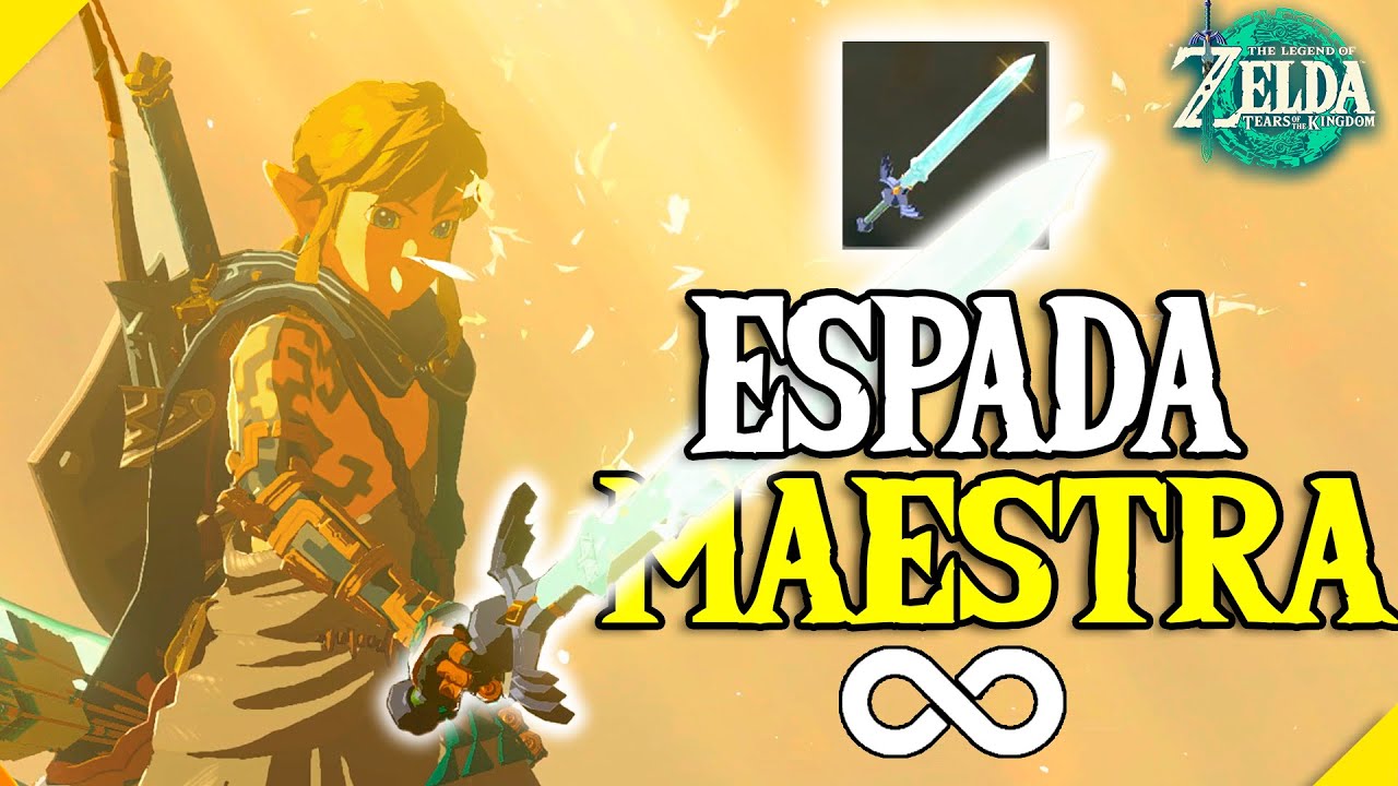 ✨&iexcl;C&oacute;mo Conseguir la 🗡️ESPADA MAESTRA R&Aacute;PIDO y F&Aacute;CIL!  | Zelda Tears of The Kingdom