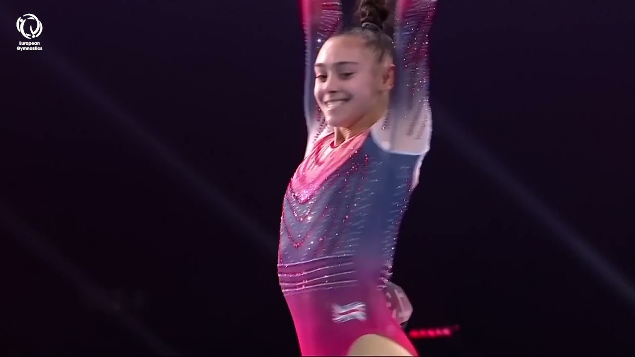 Jessica GADIROVA (GBR) - 2021 European Champion, floor