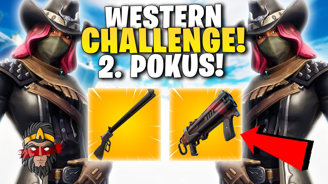 WESTERN *CHALLENGE* VOL. 2 VE FORTNITE S MARTEENEM!
