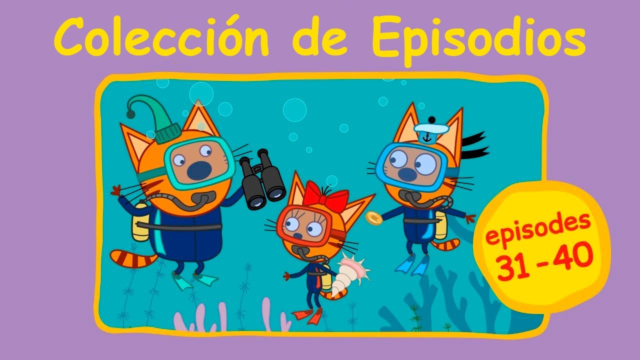 Kid-E-Cats en Español | Сolección (Capítulos 31-40) Dibujos Animados Para Niños