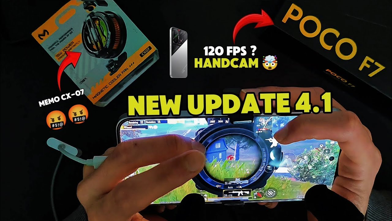 POCO F7 PUBG TEST! SUPERSMOOTH SUPER EXTREME 120 FPS GAMEPLAY 🤯