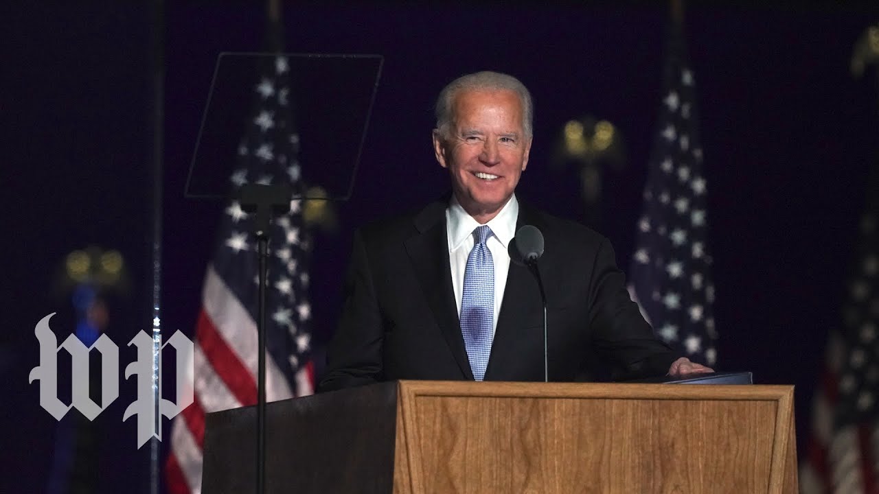 President-elect Joe Biden&rsquo;s full acceptance speech
