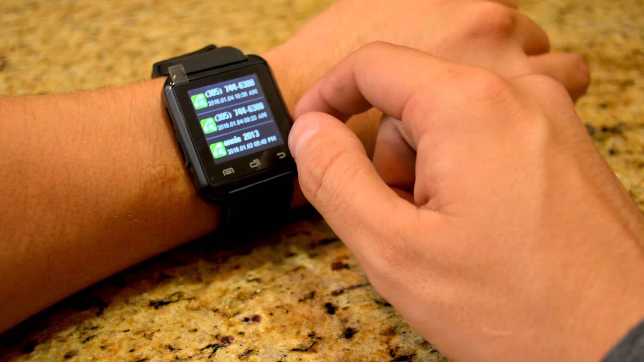 Uwatch U8 Smartwatch for Android Test and How to setup