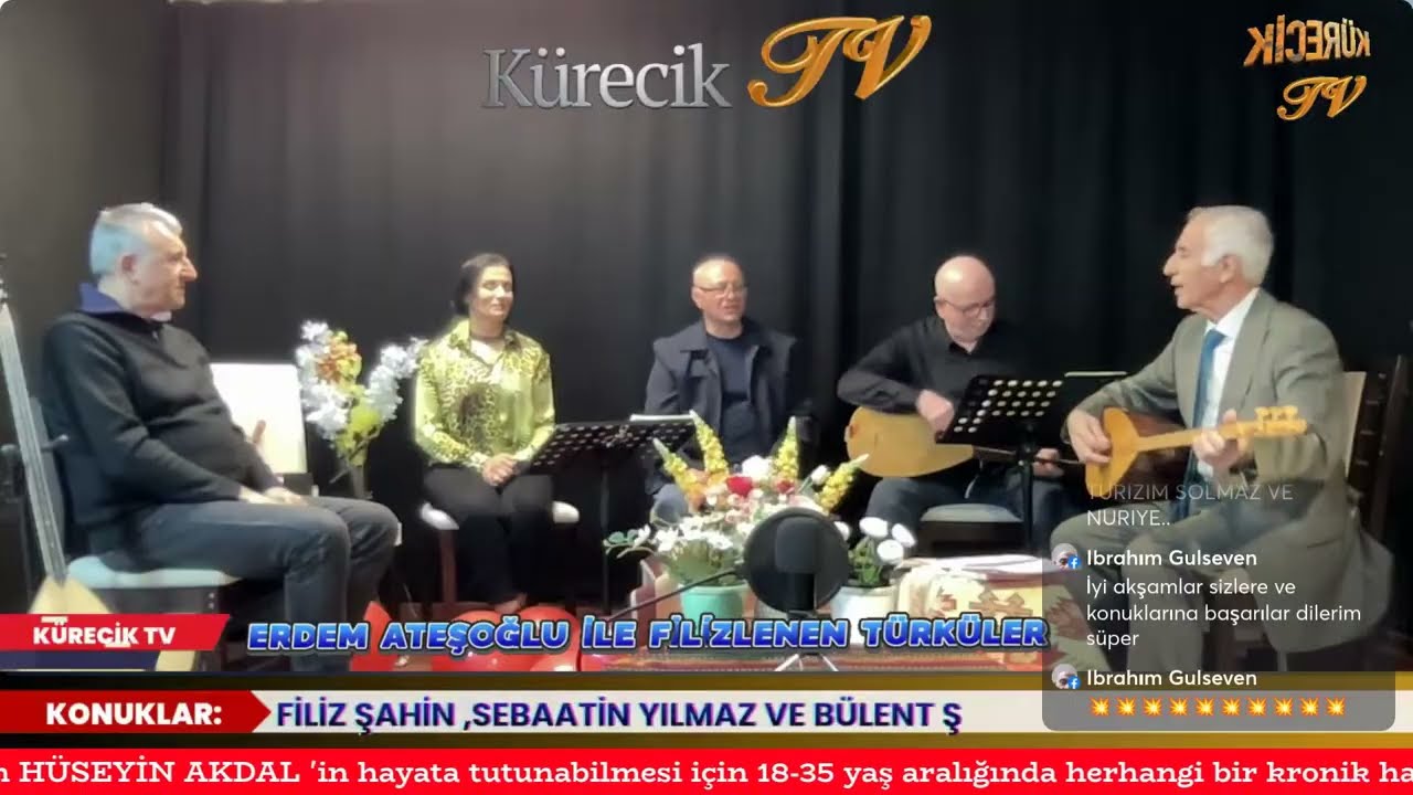 Erdem ATEŞOĞLU’nun Hazırlayıp Sunduğu “ERDEM ATEŞOĞLU İLE  FİLİZLENEN TÜRKÜLER“