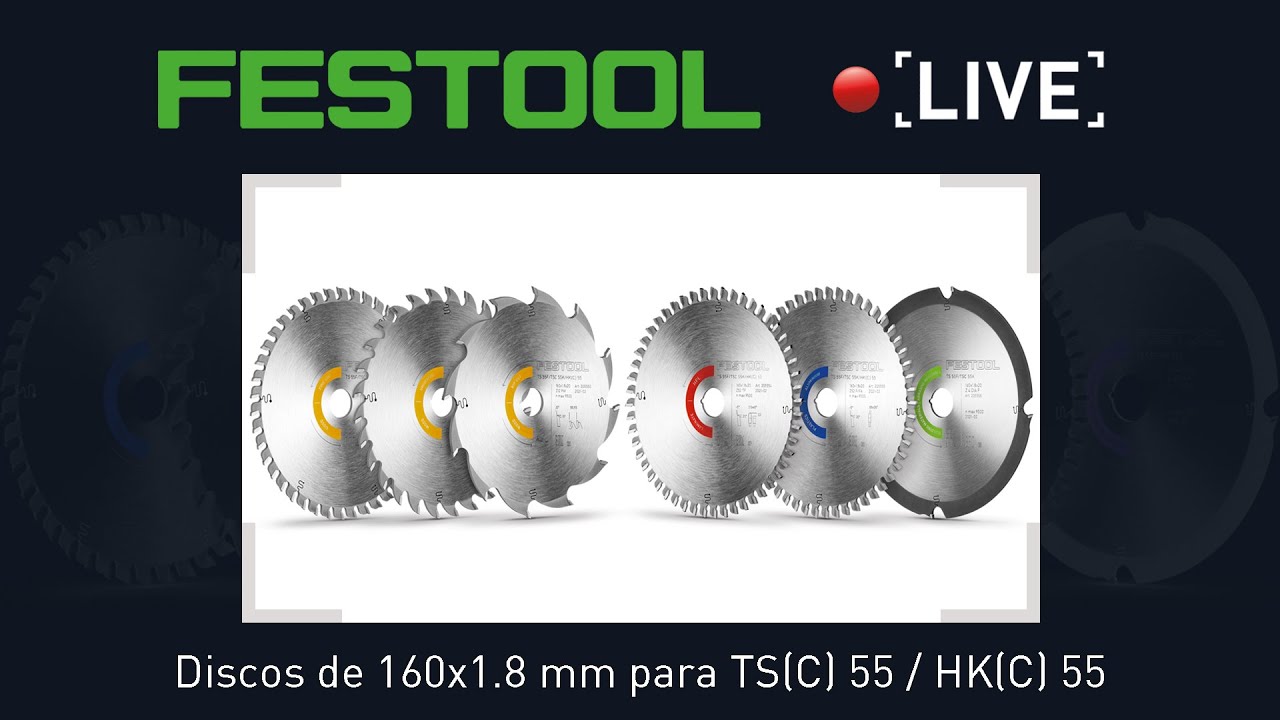 NEW | Hojas de sierra | Sierra Circular | TS(C) 55 - HK(C) 55 | Review | Demo #35 Live
