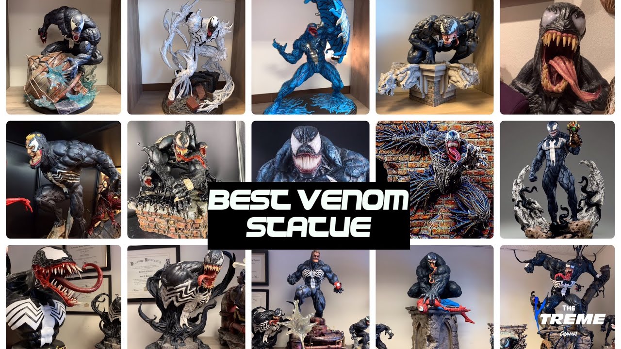 Dozens of Venom Statues - Which one is the Best?  Sideshow, XM, Prime 1, Custom and more.