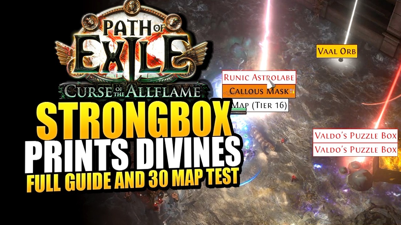 Path of Exile Strongbox Farming Guide - Containment Strongbox Farm Is Still HUGE