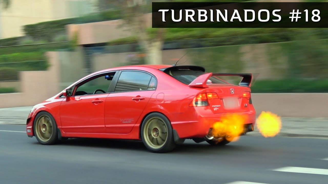 CIVIC SOLTANDO FOGO, GOL TURBO, MAREA E + CARROS TURBO | TURBINADOS #18