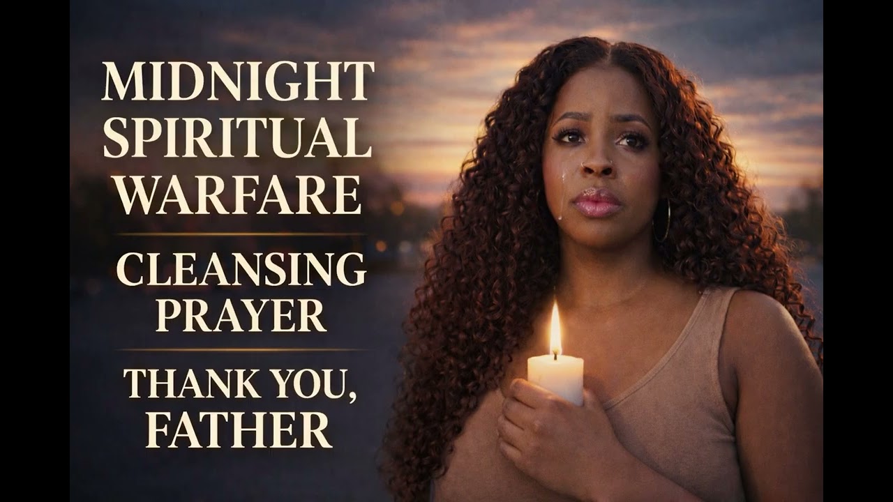 THANK YOU, FATHER | Midnight Spiritual Warfare & Cleansing Prayer