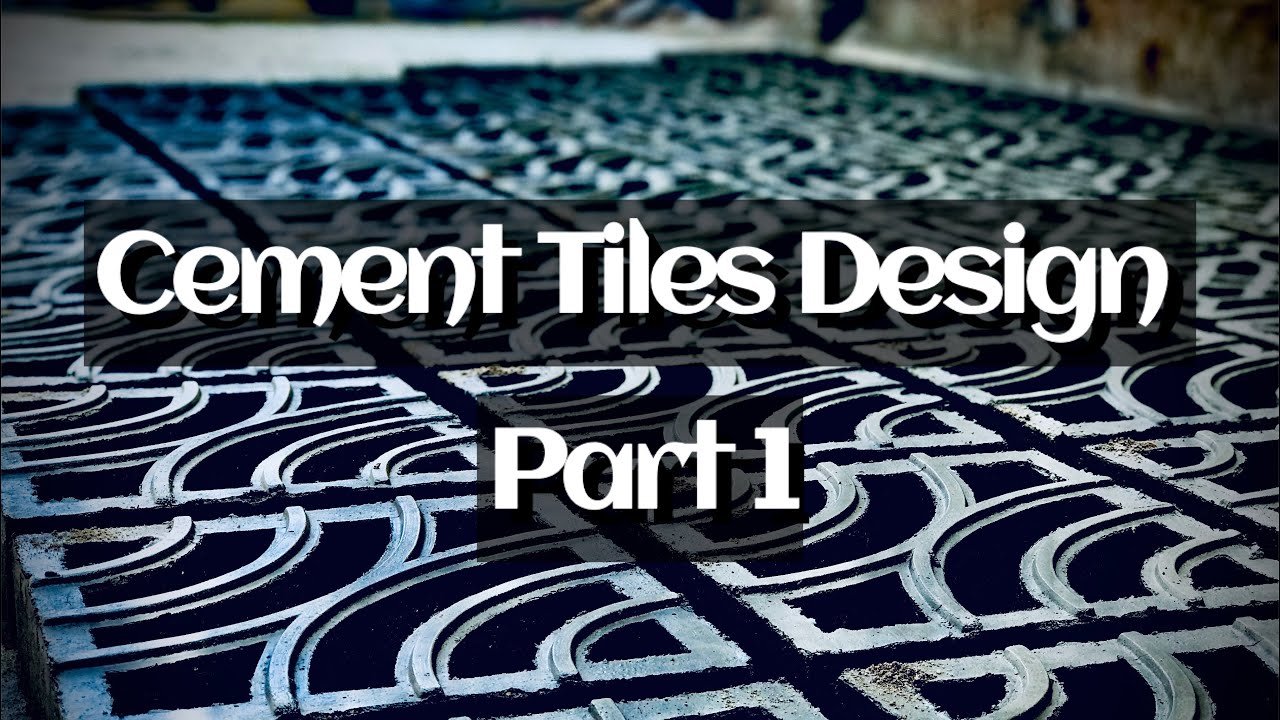 How To Make Cement Tiles - Beautiful Handmade Tiles In Different Designs - Amazing Skills - Part 1