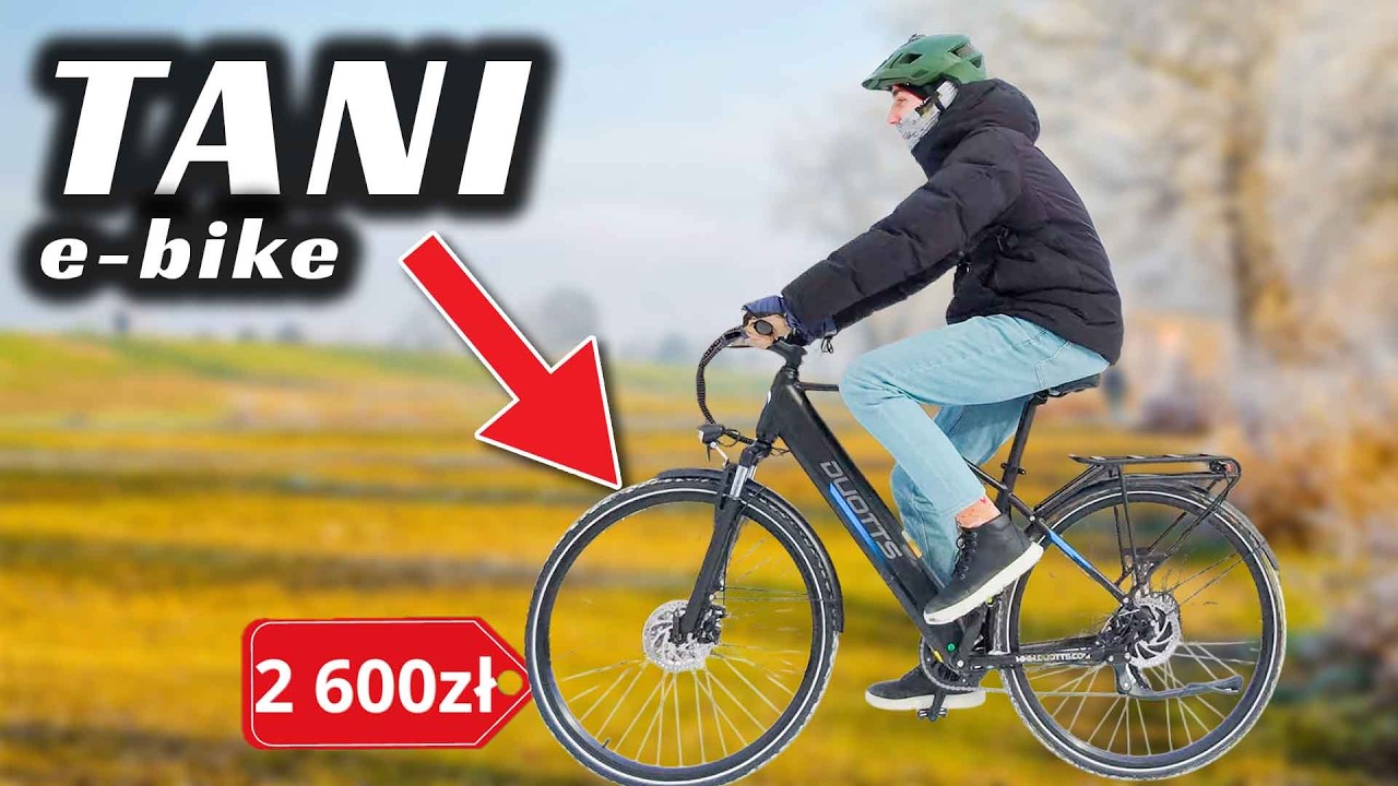 E-BIKE Z MANETKĄ ZA 2600 ZŁ - DUOTTS C-29 Lite