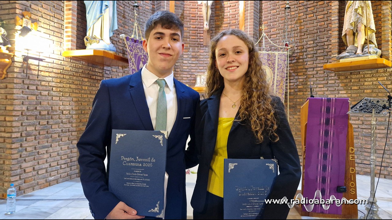 Pregón Juvenil de Cuaresma 2026 en Abarán