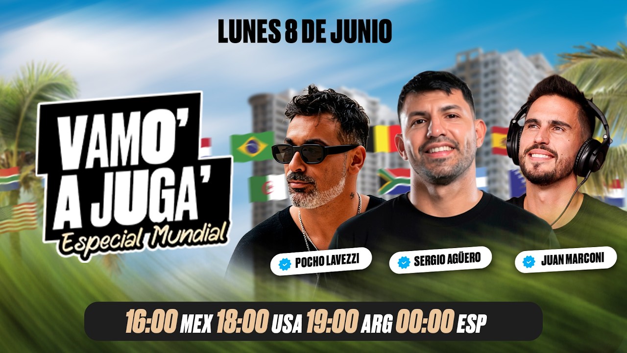 Vamo' a Juga': Especial Mundial Episodio 1 | Kun Ag&uuml;ero, Pocho Lavezzi y Juan Marconi | #SLAKUNTV