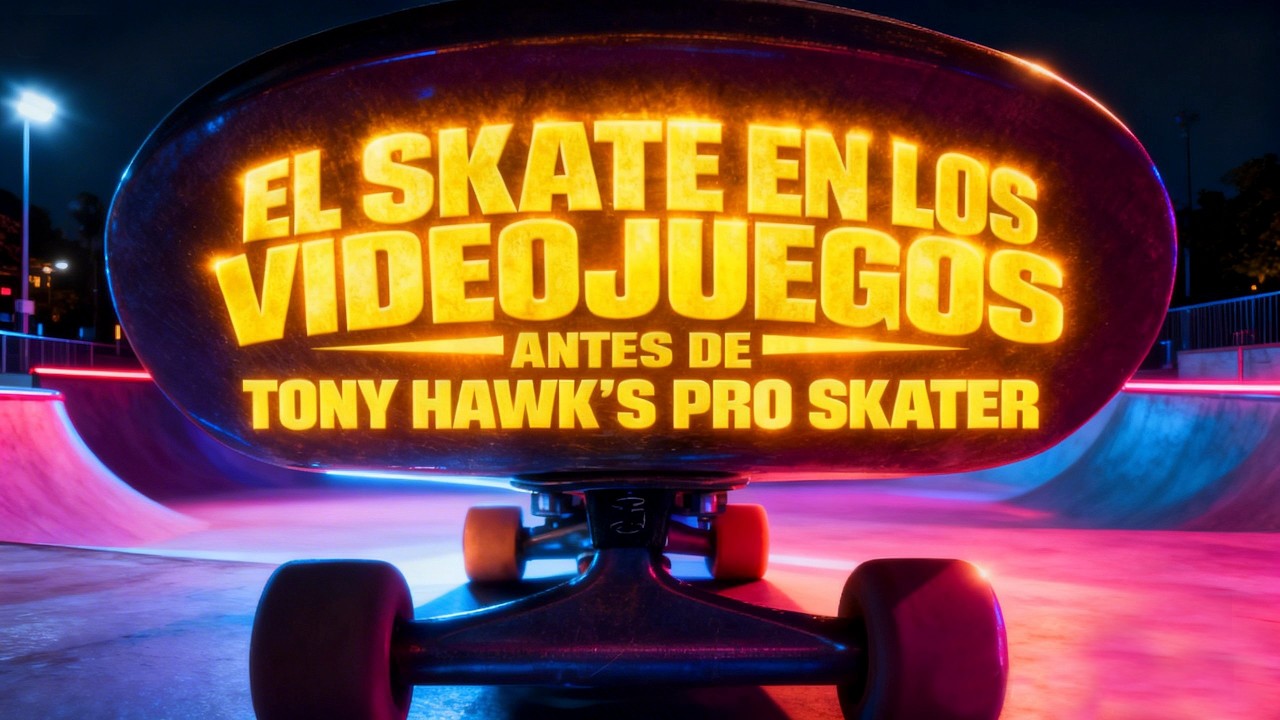 VIDEOJUEGOS DE SKATE ANTES DE TONY HAWK´S PRO SKATER #skategaming 