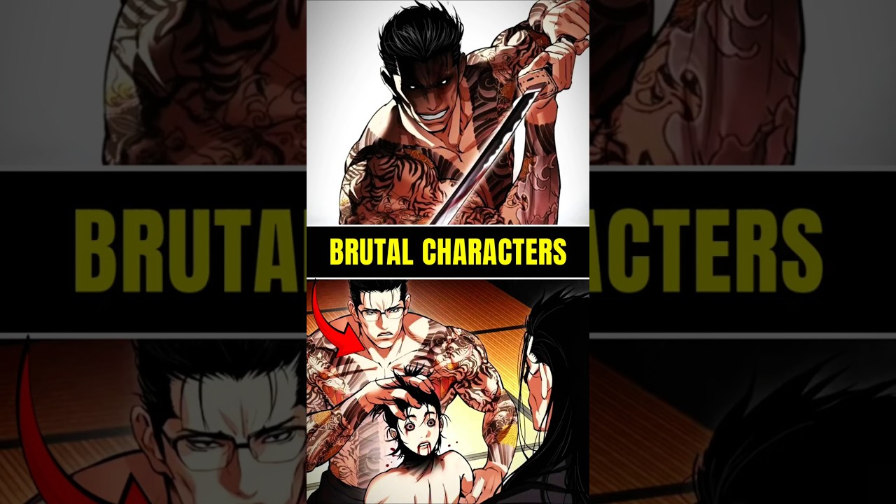 Most brutal character in lookism 💀 #lookism #manhwa #explanation