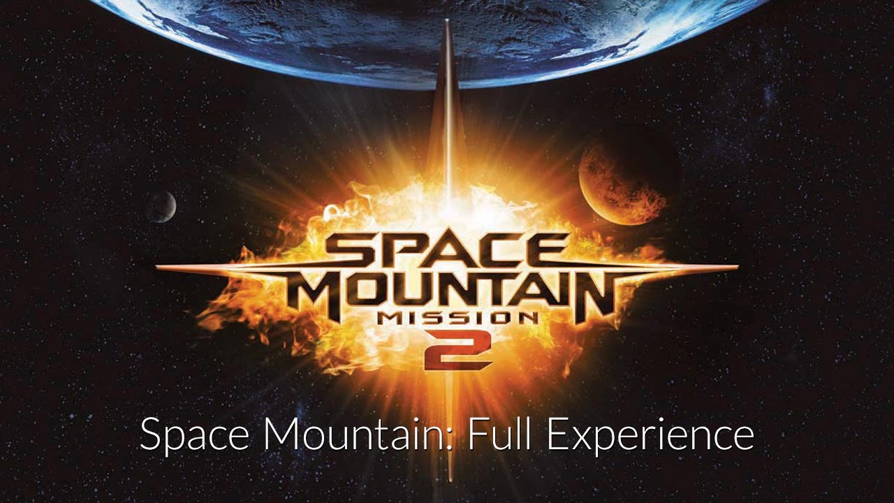 Disneyland Paris SPACE MOUNTAIN: FULL EXPERIENCE - HD 1080p/50fps Video