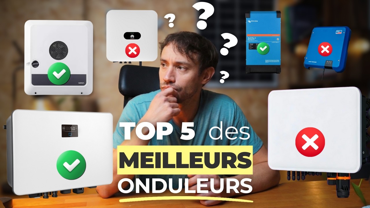 Top 5 des MEILLEURS onduleurs en 2026 !