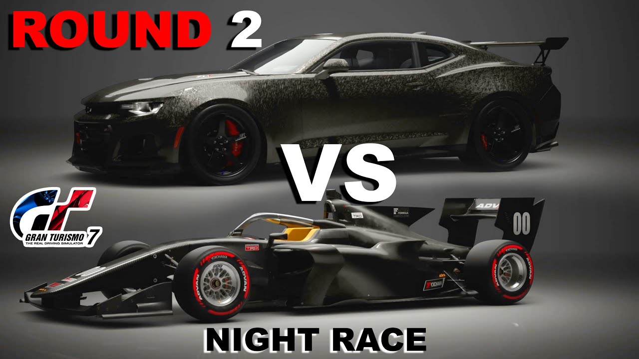 CAMARO VS F1 ROUND 2 NIGHT TOKYO | Gran Turismo 7 on PS5