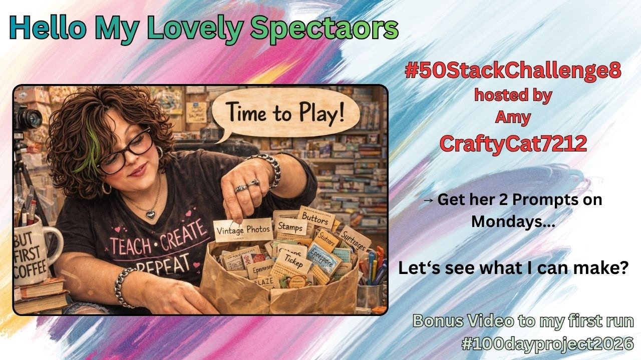 Let's Create #50Stackchallenge8 - Week 1 | #testmetuesdays | #100dayproject2026 | #massmakemarch2026