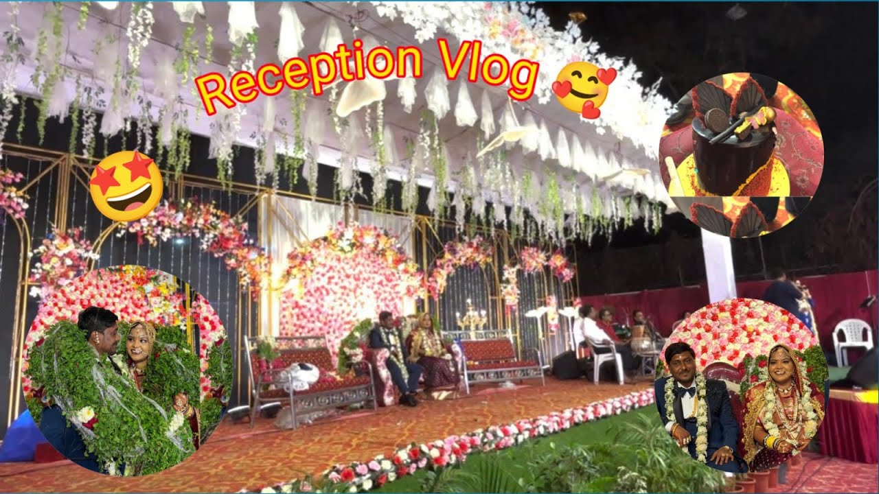 Reception Vlog💕/Dinnear😊