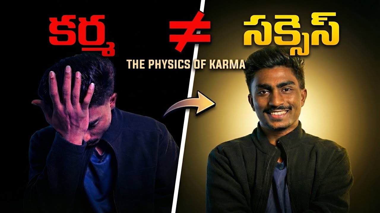 Karma is NOT Luck: The Physics of Success (Telugu)