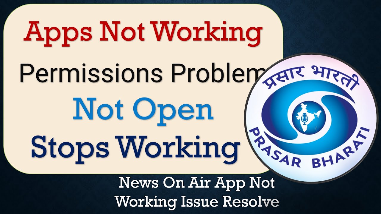 How To Fix News On Air App not working | Not Open | Space Issue | Network & Permissions Issue