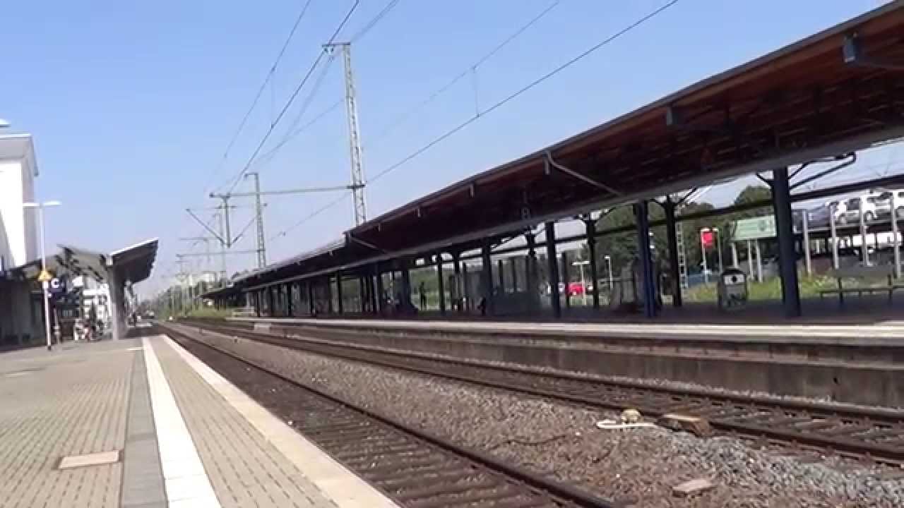 Durchfahrt des Soester Bahnhofs baureihe 152 134-2 DB TFG TRANSFRACHT