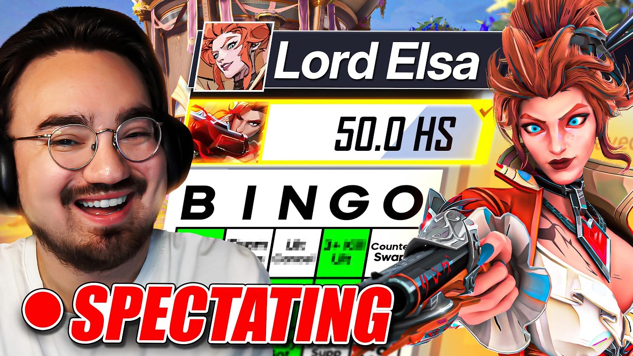 Marvel Rivals Bingo But I Spectate A Lord Elsa Bloodstone
