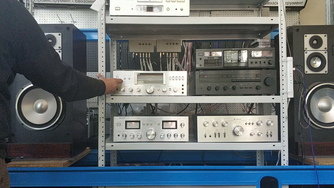 сравнить не сравниваемое и не сравнимое, Sony TA-515, TA-F5, Yamaha A-750a, TRIO KA-7300D + Denon