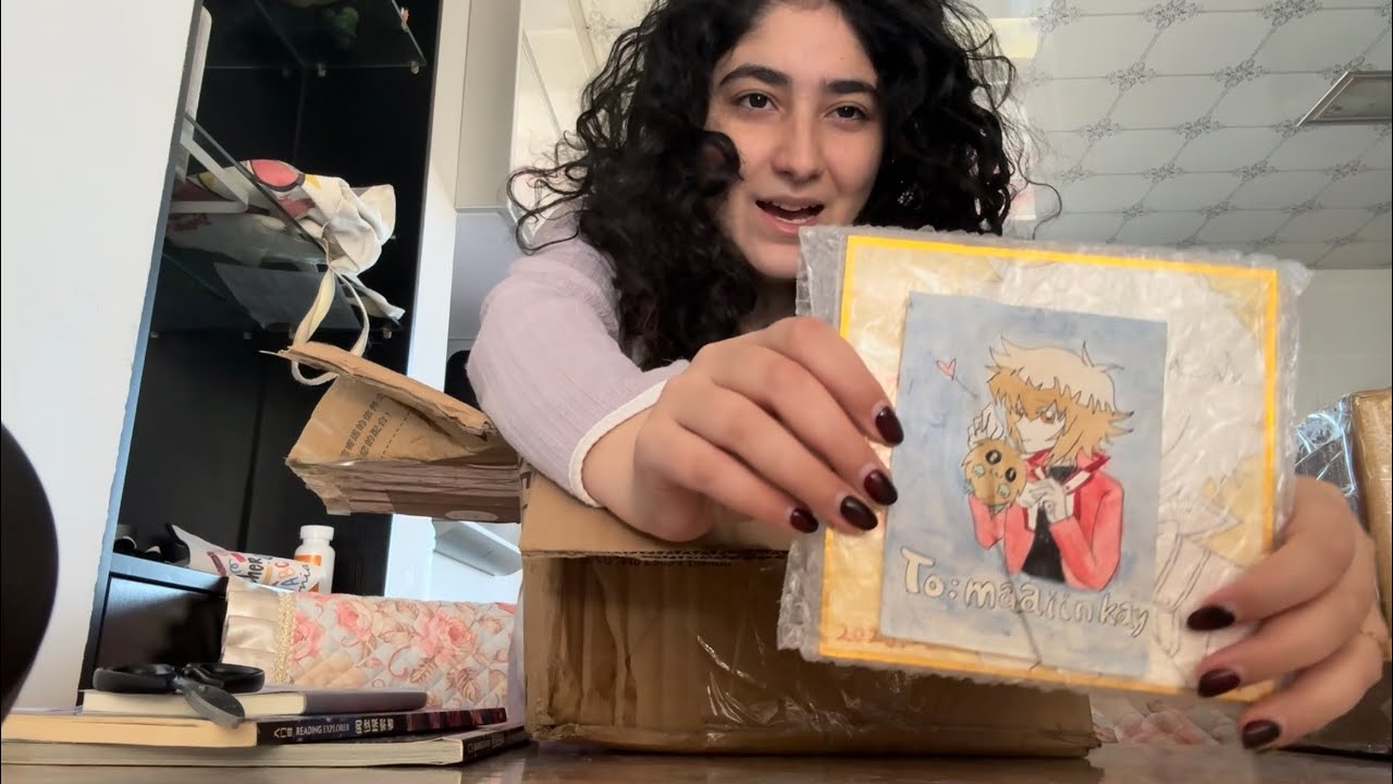 Opening fan-made Yugioh GX merch packages