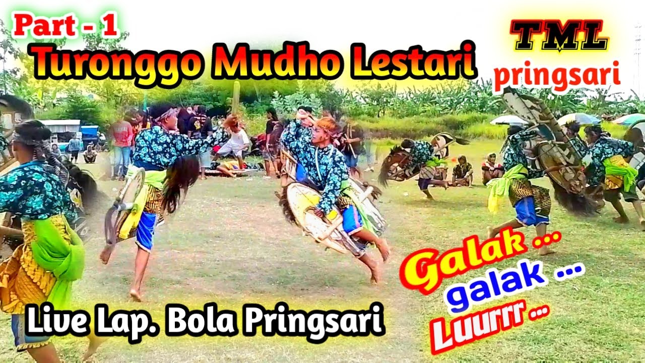 jathilan / jaranan reog turonggo mudho lestari pringsari, TML pringsari, reog TML live Lap.pringsari