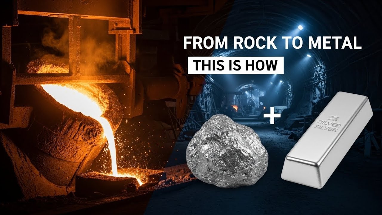 This Is How Silver Is Really Made (Start to Finish)