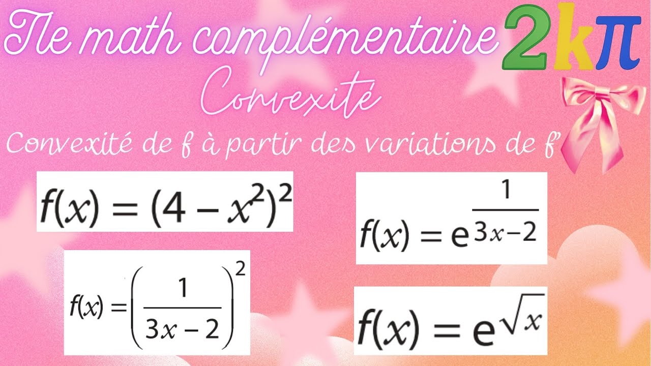 40p82 Dérivée de fonctions composées : carré, inverse et exponentielle