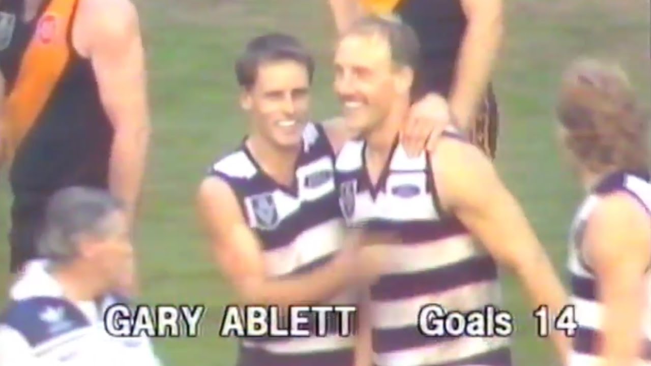 Gary Ablett 14 goals vs Richmond - 1989
