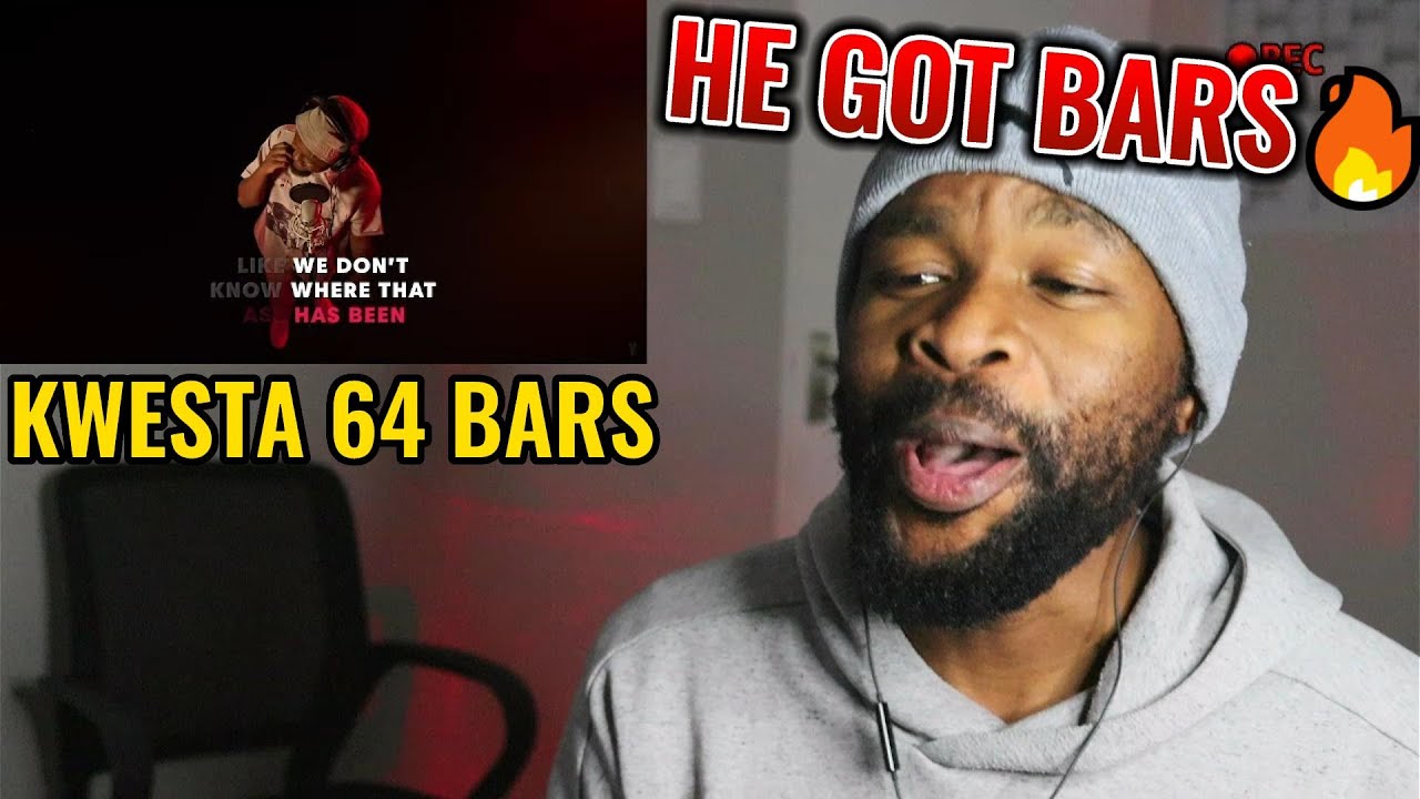REACTION | Kwesta ft  Makwa - W.A.R (Write and Rap) by Redbull 64 Bars