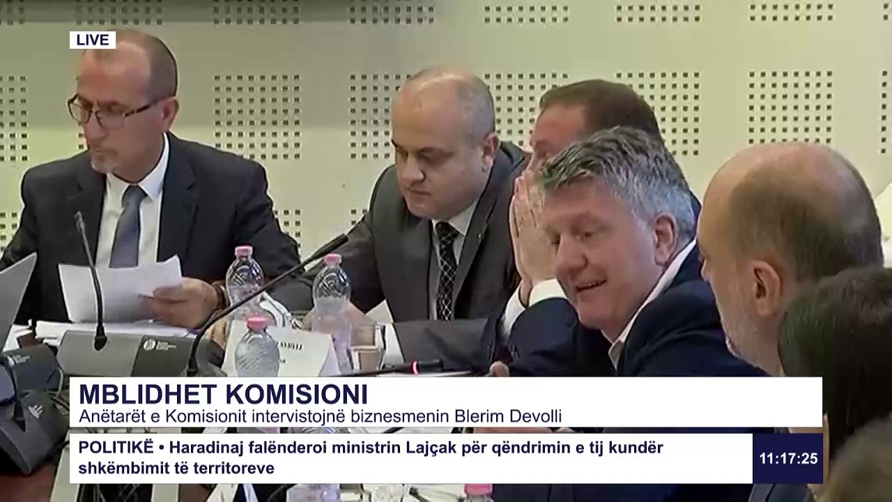 Drejtpërdrejt  -  Anëtarët e Komisionit intervistojnë biznesmenin Blerim Devolli  21.06.2019
