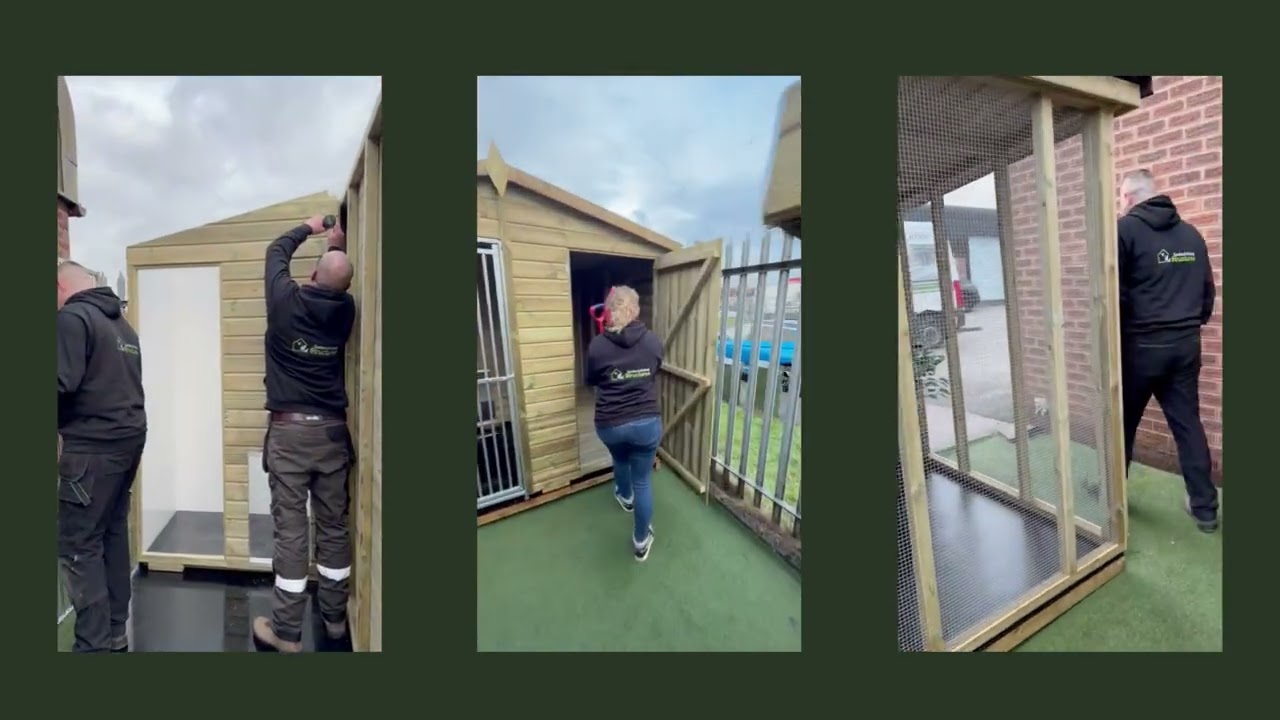 🐾 Outdoor Show Site Build – Start to Finish!