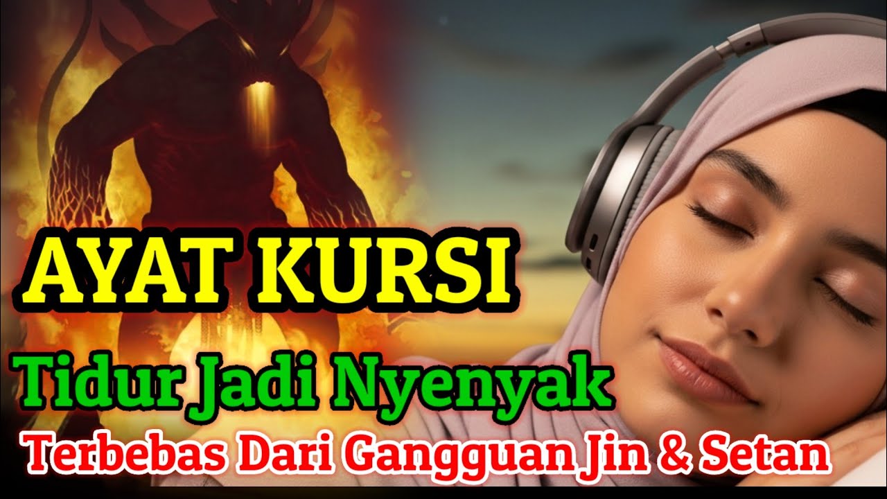 Ayat Kursi Pelindung Malam Paling Ampuh | Pengusir Jin dan Setan Saat Tidur