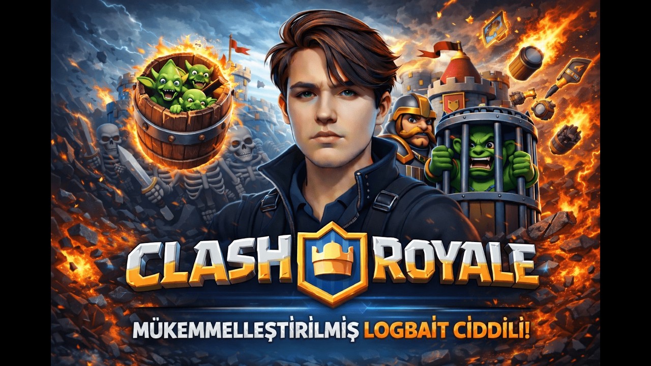 CLASH ROYALE | Mükemmelleştirilmiş LogBait Ciddili |