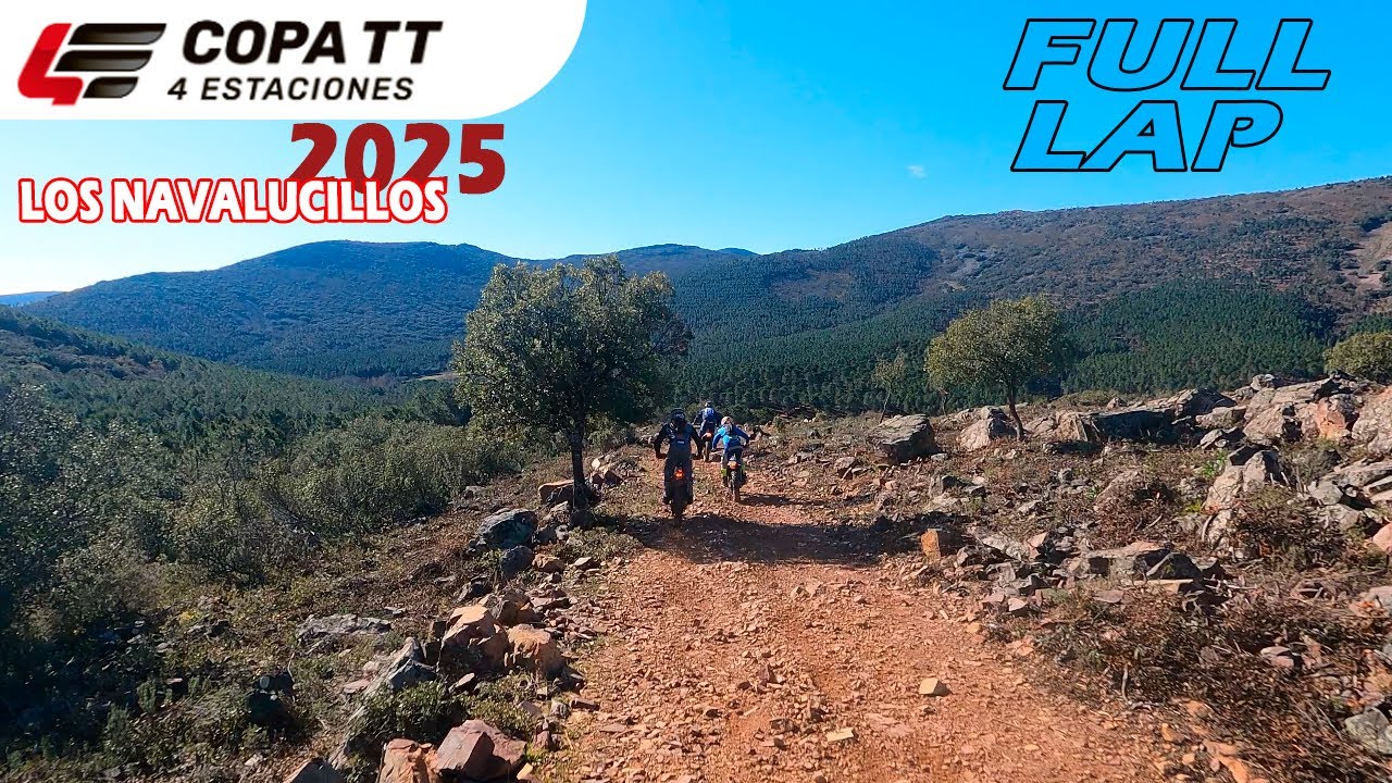 Copa TT4Estaciones - Los Navalucillos 2025 - FULL LAP [POV Husqvarna TC125 - 4k]