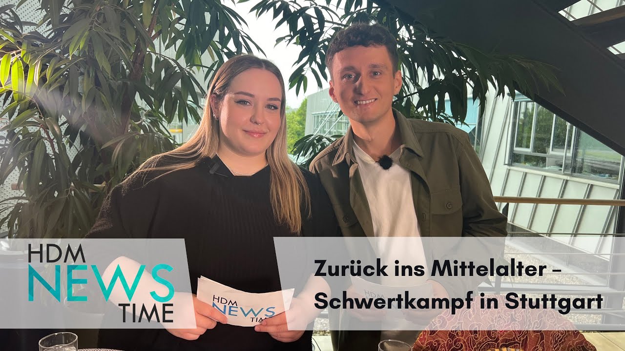 Schwertkampfsport, Prof. Dr. Zöllner ganz privat & Urlaubsfeeling in Stuttgart | Newstime #42