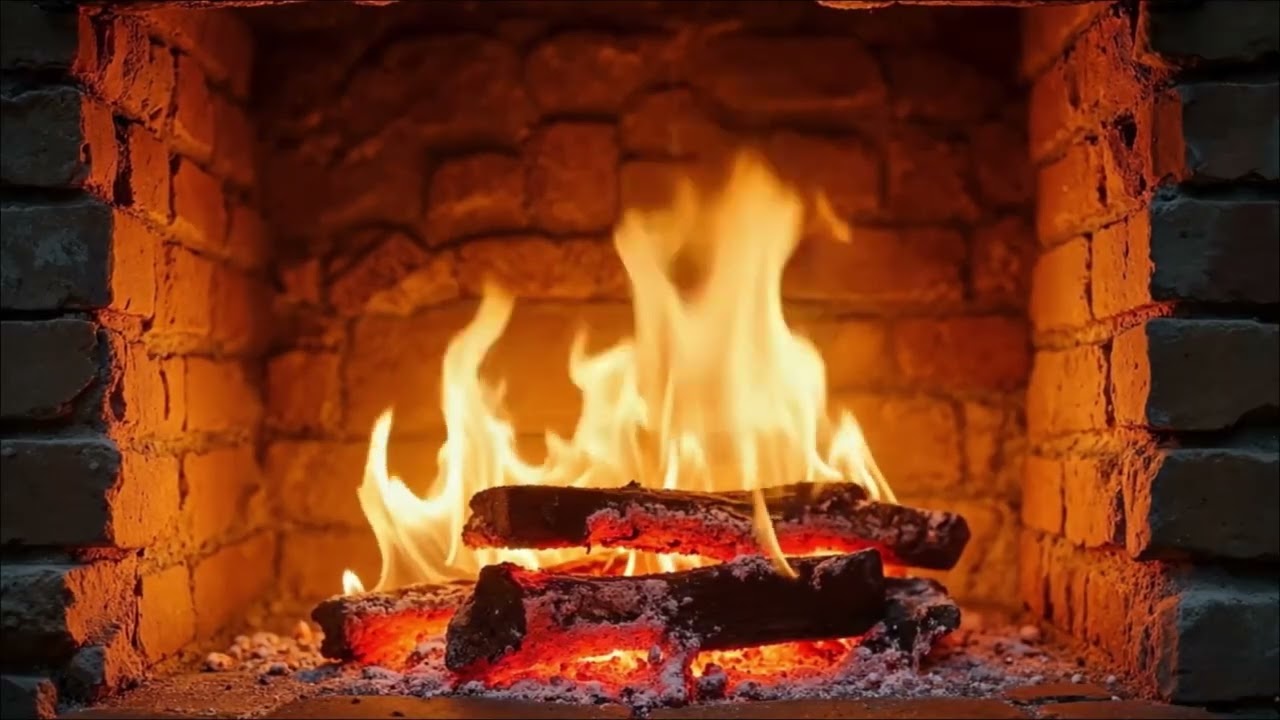 🔥 Crackling Fireplace - Warm Fire Sounds for Cozy Nights (NO MUSIC • NO ADS)