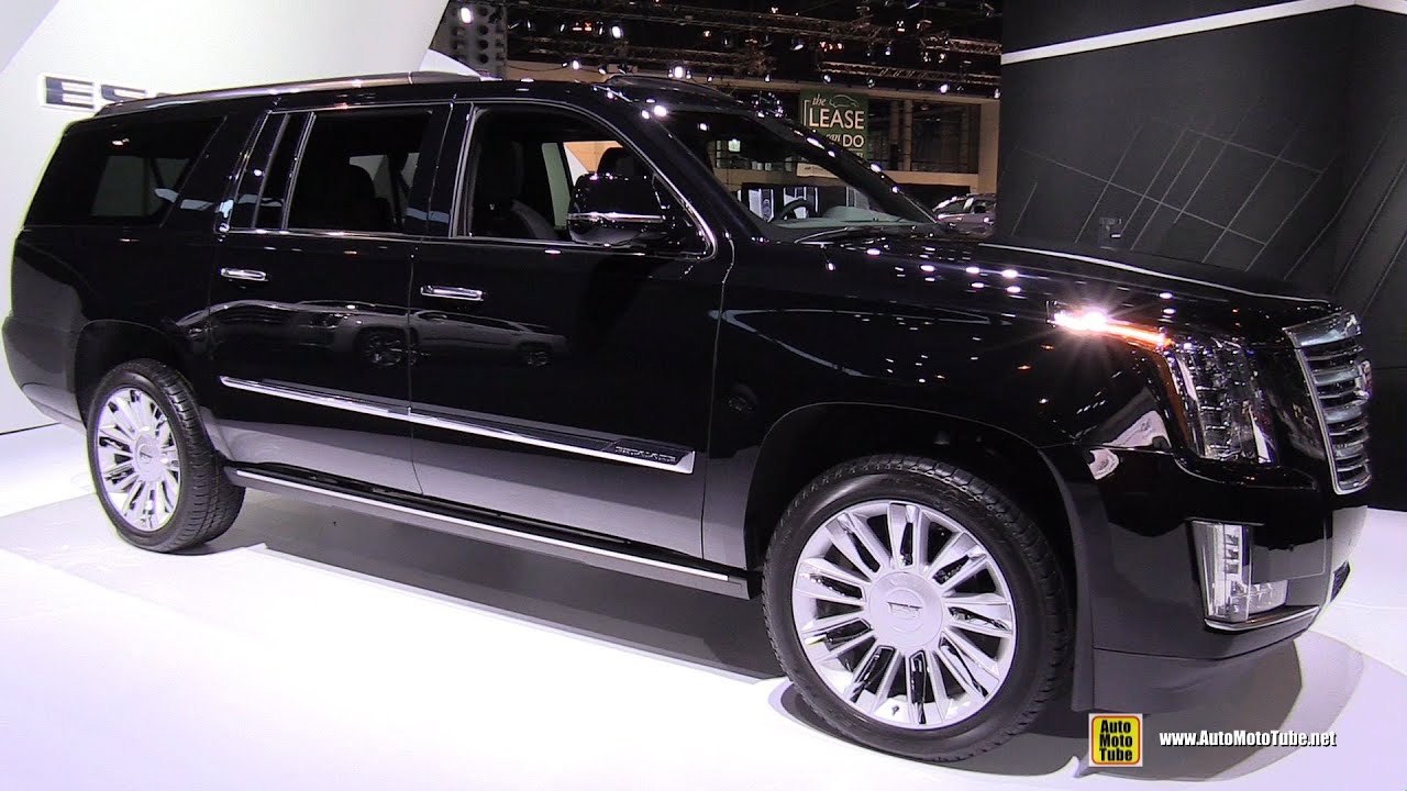 2015 Cadillac Escalade Platinum - Exterior and Interior Walkaround - 2015 Chicago Auto Show