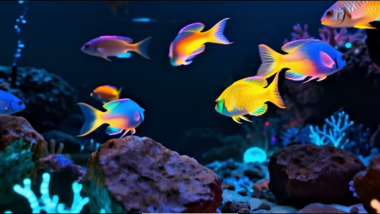 Lost in the Neon Ocean – 9.52 Minute Deep Sea Journey