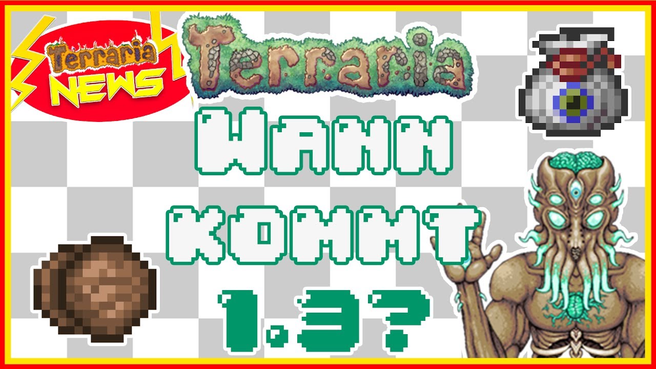 NEUES &uuml;ber 1.3 f&uuml;r KONSOLE/HANDY! | AKTUELLER STAND! | TerrariaNews [Deutsch]